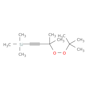 Silane, [3-[(1,1-dimethylethyl)dioxy]-3-methyl-1-butynyl]trimethyl-