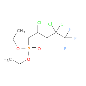 Phosphonic acid, (2,4,4-trichloro-5,5,5-trifluoropentyl)-, diethyl ester