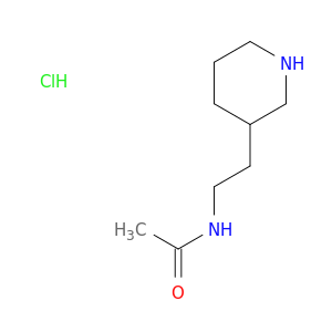 N-[2-(piperidin-3-yl)ethyl]acetamide hydrochloride