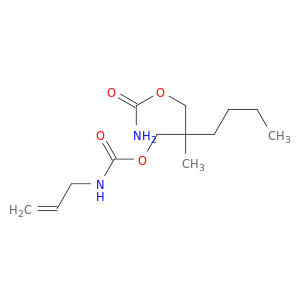 2-[(carbamoyloxy)methyl]-2-methylhexyl allylcarbamate
