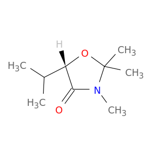 4-Oxazolidinone, 2,2,3-trimethyl-5-(1-methylethyl)-, (S)-