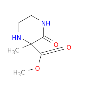 2-Piperazinecarboxylicacid, 2-methyl-3-oxo-, methyl ester