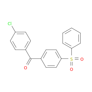 Methanone, (4-chlorophenyl)[4-(phenylsulfonyl)phenyl]-