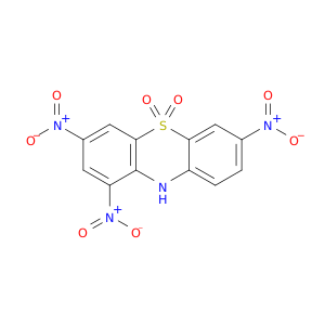 10H-Phenothiazine, 1,3,7-trinitro-, 5,5-dioxide