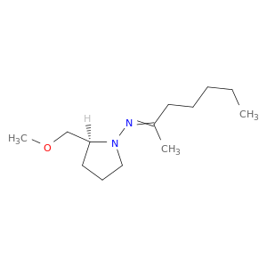 1-Pyrrolidinamine, 2-(methoxymethyl)-N-(1-methylhexylidene)-, (S)-