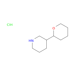 3-(Oxan-2-yl)piperidine hydrochloride