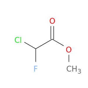 Acetic acid, chlorofluoro-, methyl ester