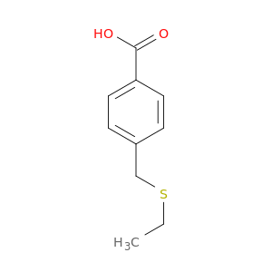 4-[(ethylsulfanyl)methyl]benzoic Acid