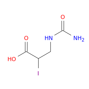 3-(carbamoylamino)-2-iodopropanoic acid