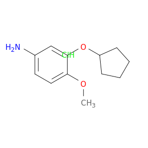 3-(Cyclopentyloxy)-4-methoxyaniline Hydrochloride