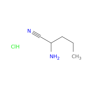 2-氨基戊腈盐酸盐