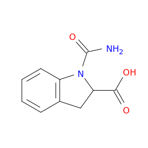 1H-Indole-2-carboxylicacid, 1-(aminocarbonyl)-2,3-dihydro-