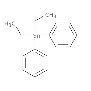 Stannane,diethyldiphenyl-