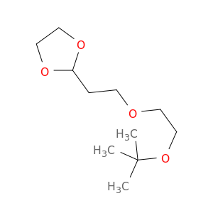 1,3-Dioxolane, 2-[2-[2-(1,1-dimethylethoxy)ethoxy]ethyl]-