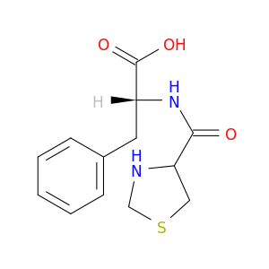 L-Phenylalanine, N-(4-thiazolidinylcarbonyl)-, (R)-