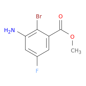 3-氨基-2-溴-5-氟苯甲酸甲酯