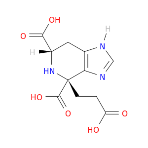 1H-Imidazo[4,5-c]pyridine-4,6-dicarboxylicacid, 4-(2-carboxyethyl)-4,5,6,7-tetrahydro-, (4R,6S)- (9CI)