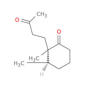 Cyclohexanone, 2,3-dimethyl-2-(3-oxobutyl)-, (2S,3R)-
