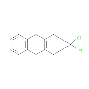 1H-Cycloprop[b]anthracene, 1,1-dichloro-1a,2,3,8,9,9a-hexahydro-