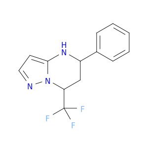 7-TRIFLUOROMETHYL-5-PHENYL-4,5,6,7-TETRAHYDROPYRAZOLO[1,5-A]PYRIMIDINE