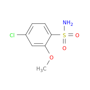 4-chloro-2-methoxybenzene-1-sulfonamide