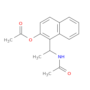 Acetamide,N-[1-[2-(acetyloxy)-1-naphthalenyl]ethyl]-