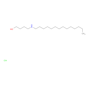 1-Butanol, 4-(tetradecylamino)-, hydrochloride