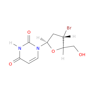Uridine, 3'-bromo-2',3'-dideoxy-