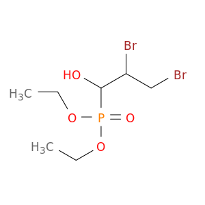 Phosphonic acid,(2,3-dibromo-1-hydroxypropyl)-, diethyl ester (9CI)