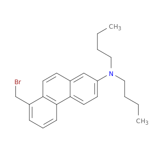 2-Phenanthrenamine, 8-(bromomethyl)-N,N-dibutyl-