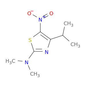 2-Thiazolamine, N,N-dimethyl-4-(1-methylethyl)-5-nitro-