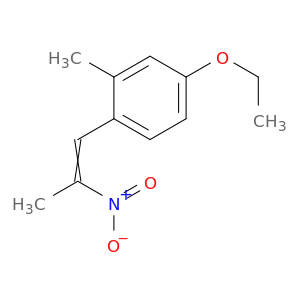 Benzene, 4-ethoxy-2-methyl-1-(2-nitro-1-propenyl)-