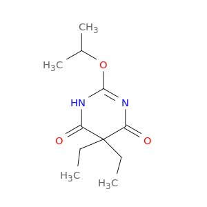 5,5-diethyl-2-(propan-2-yloxy)pyrimidine-4,6(1h,5h)-dione