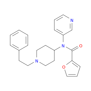 2-Furancarboxamide, N-[1-(2-phenylethyl)-4-piperidinyl]-N-3-pyridinyl-