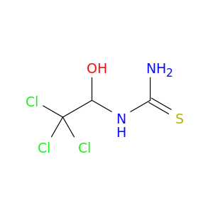Thiourea, (2,2,2-trichloro-1-hydroxyethyl)-
