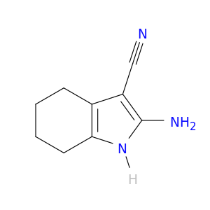 1H-Indole-3-carbonitrile, 2-amino-4,5,6,7-tetrahydro-