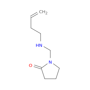 2-Pyrrolidinone, 1-[(3-butenylamino)methyl]-