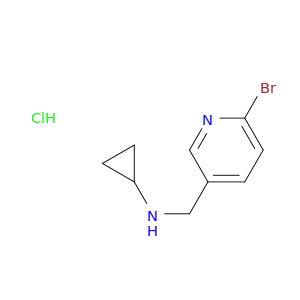 (6-溴-吡啶-3-基甲基)-环丙基-胺盐酸盐