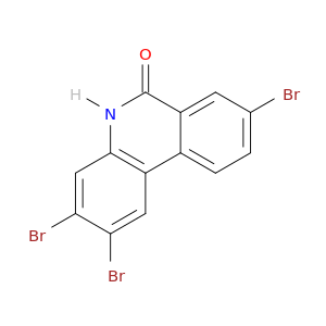6(5H)-Phenanthridinone,2,3,8-tribromo-