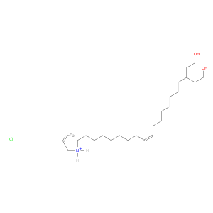 9-十八烷烃-1-氨基,N,N-双(2-羟乙基)-N-2-丙烯基-,氯化物,(Z)-