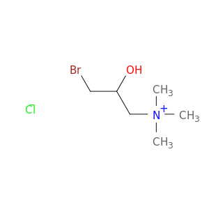 1-Propanaminium, 3-bromo-2-hydroxy-N,N,N-trimethyl-, chloride