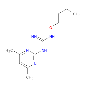 Guanidine, N-butoxy-N'-(4,6-dimethyl-2-pyrimidinyl)-
