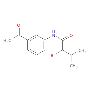N-(3-Acetylphenyl)-2-bromo-3-methylbutanamide