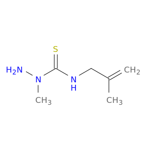 Hydrazinecarbothioamide, 1-methyl-N-(2-methyl-2-propenyl)-