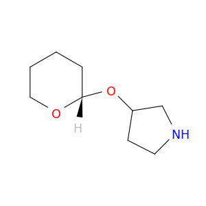 Pyrrolidine,3-[(tetrahydro-2H-pyran-2-yl)oxy]-, (3S)-