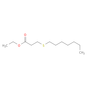 ethyl 3-(heptylsulfanyl)propanoate