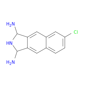 1H-Benz[f]isoindole-1,3-diamine, 6-chloro-2,3-dihydro-