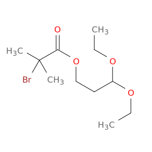 Propanoic acid, 2-bromo-2-methyl-, 3,3-diethoxypropyl ester