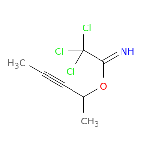 Ethanimidic acid, 2,2,2-trichloro-, 1-methyl-2-butyn-1-yl ester