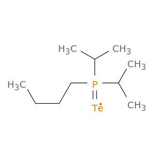 Phosphine telluride, butylbis(1-methylethyl)-